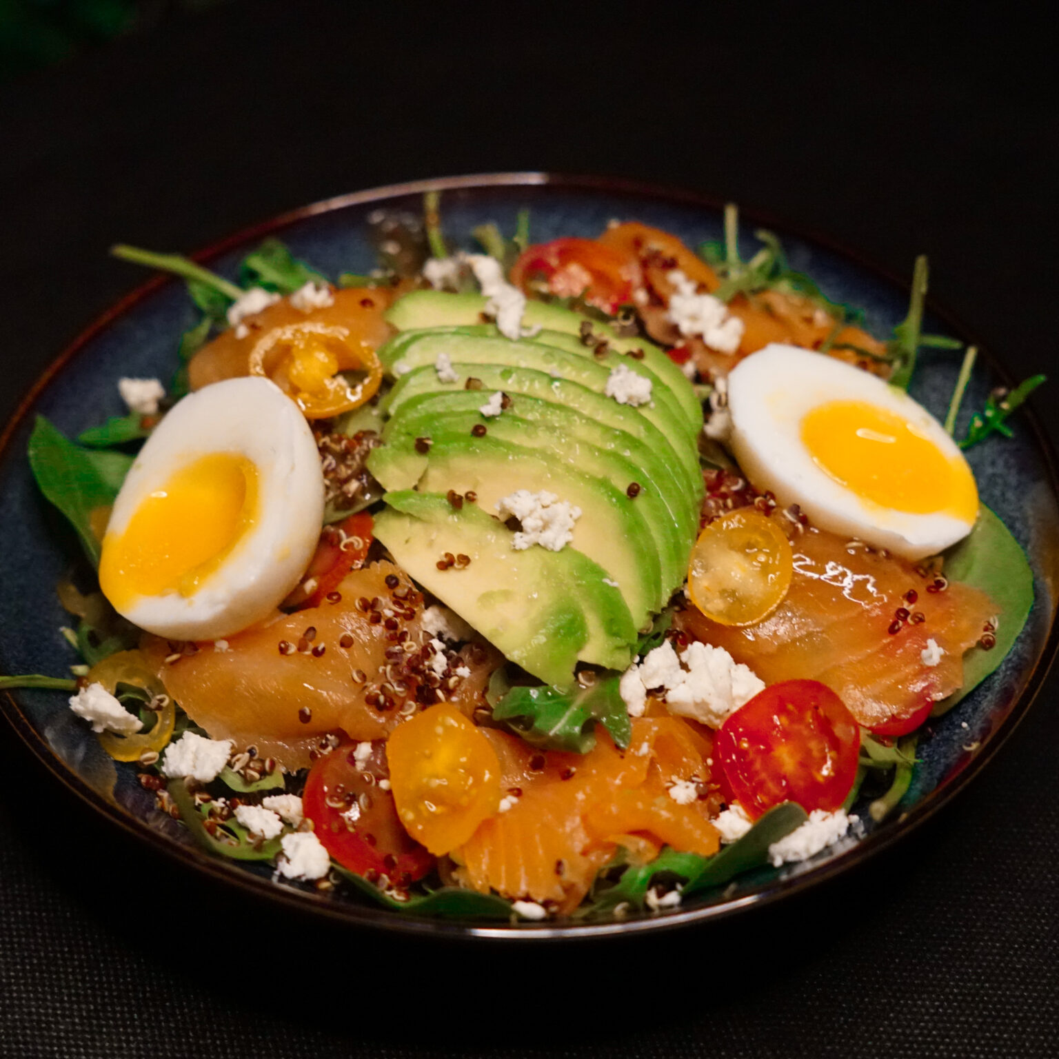 Salade de Saumon fumé
